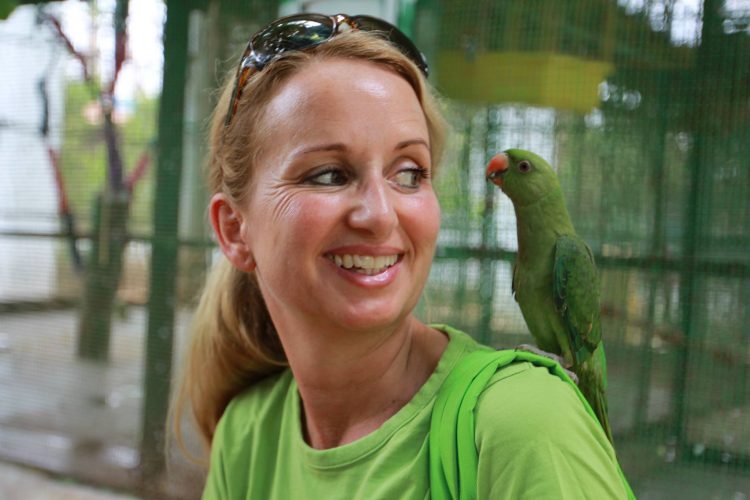 Esther Geisser, founder and president of Network for Animal Protection!